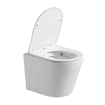 Унитаз подвесной Vincea Piatti VT1-11S, цвет белый, ультратонкое soft-close сиденье