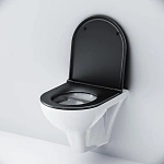 Унитаз подвесной AM.PM Gem FlashClean C901700SCmb безободковый