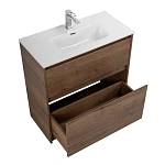 Тумба под раковину напольная BelBagno KRAFT39-800/390-2C-PIA-RT Rovere Tabacco, 80 см