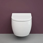 Система инсталляции для унитазов Tece TECEnow 9400412 с кнопкой смыва + унитаз подвесной Ceramica Nova Play CN3001