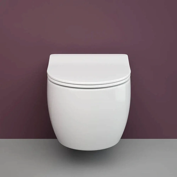 Система инсталляции для унитазов Tece TECEbase K440407 с кнопкой смыва + унитаз подвесной Ceramica Nova Play CN3001