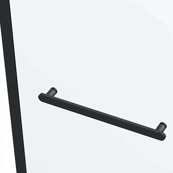 Душевая дверь Vincea Como Soft VDS-1CS140CLB, 1400, черный, стекло прозрачное