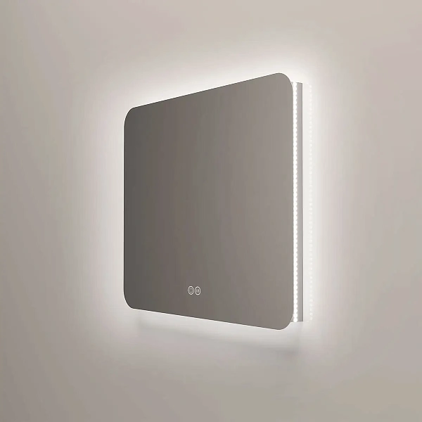 Зеркало Vincea LED VLM-3BE800-2 800х600 c сенсорным выключателем и диммером, антизапотевание