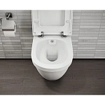 Унитаз подвесной VITRA S50 7740B003-0850 безободковый с функцией биде