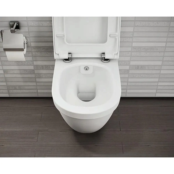 Унитаз подвесной VITRA S50 7740B003-0850 безободковый с функцией биде