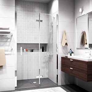 Душевая дверь WasserKRAFT Aller 120х200 см 10H05R