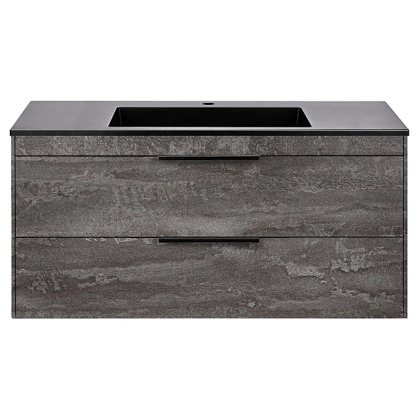 Тумба под раковину Vincea Chiara 2D 1000 подвесная, 2 выкатных ящика soft-close, G.Stone