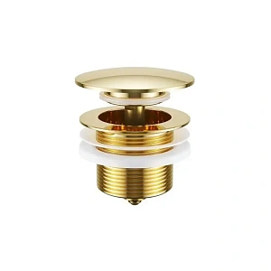 Пробка Click-clack для отдельностоящей ванны ARIN.2485.01GL (золото)