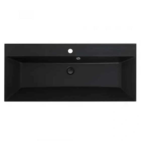 Раковина из искусственного камня BelBagno BB900/450-LV-ART-AST-NERO, 90 см