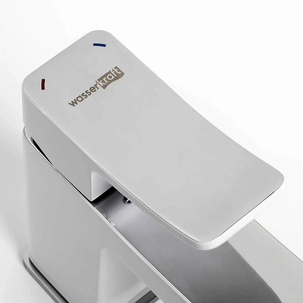Смеситель для раковины WasserKRAFT Aller 1063WHITE