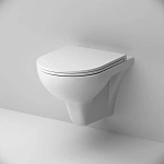 Унитаз подвесной AM.PM Gem FlashClean C901700SC безободковый