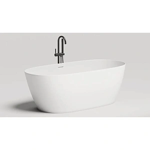 Ванна из искусственного камня Salini Sofia S-Stone 170х80, белая матовая, 102526M