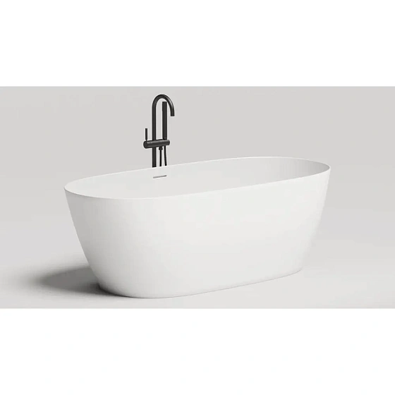 Ванна из искусственного камня Salini Sofia S-Stone 170х80, белая матовая, 102526M