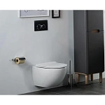 Кнопка смыва VITRA Sirius 740-0411 матовый черный