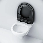 Унитаз подвесной AM.PM Gem FlashClean C901700SCmb безободковый