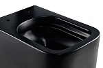 Унитаз подвесной Vincea Ultra VT1-32MB безободковый, цвет матовый черный, ультратонкое soft-close сиденье