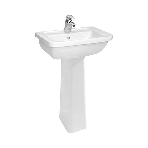 Раковина с пьедесталом VITRA Form 9602B003-7650 55 см
