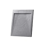 Поддон для душа из искусственного камня Vincea VST-4SRL9090G, 900*900*25, серый