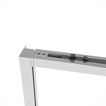 Душевой уголок Vincea Slim Soft VSR-1SS1015CL, 1500*1000, хром, стекло прозрачное