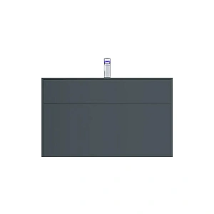 M50AFHX1003GM Inspire V2.0, База под раковину, подвесная, 100 см, 3 ящика, push-to-open, графит мато