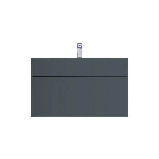 M50AFHX1003GM Inspire V2.0, База под раковину, подвесная, 100 см, 3 ящика, push-to-open, графит мато