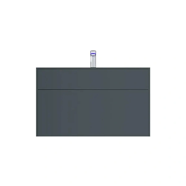 M50AFHX1003GM Inspire V2.0, База под раковину, подвесная, 100 см, 3 ящика, push-to-open, графит мато