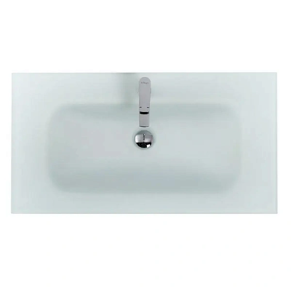 Стеклянная раковина BelBagno BB910/465-LV-VTR-BO, 91 см