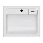 M85AWCC0602WG X-Joy, Раковина над стиральной машиной, литьевой мрамор, 60 см, белый глянец
