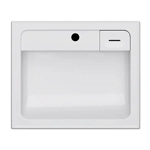 M85AWCC0602WG X-Joy, Раковина над стиральной машиной, литьевой мрамор, 60 см, белый глянец