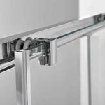 Душевой уголок Vincea Alpha VSR-3AL8011MT, 1100*800, хром, стекло текстурное