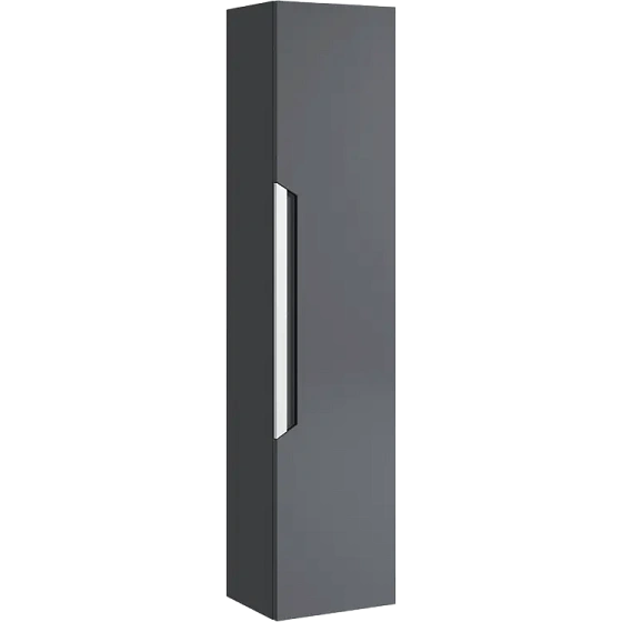 Шкаф-пенал подвесной Aqwella Cube CUB0503GR, 30 см