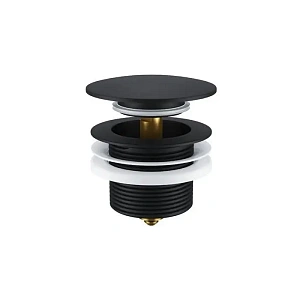 Пробка Click-clack для отдельностоящей ванны ARIN.2485.01BL (черная)
