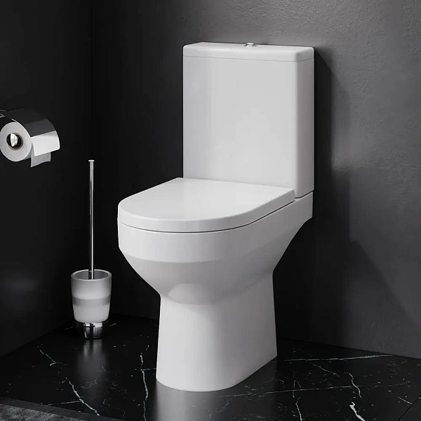 Унитаз-компакт AM.PM Spirit V2.0 C708600WH с микролифтом