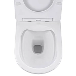 Унитаз подвесной Vincea Edge-M VT1-37 безободковый, цвет белый, ультратонкое soft-close сиденье
