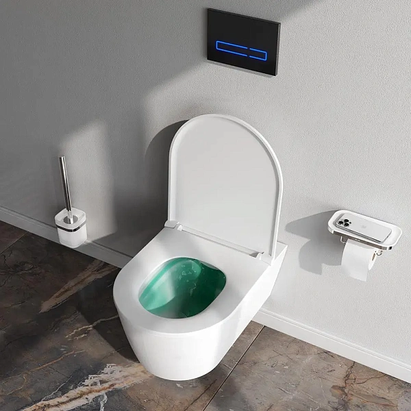 Унитаз подвесной AM.PM Func FlashClean C8F1701SC безободковый