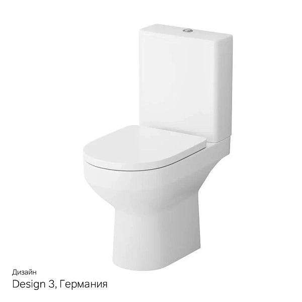 Унитаз-компакт AM.PM Spirit V2.0 C708600WH с микролифтом
