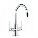 Смеситель для раковины Kludi Nova Fonte Puristic 201180515 с донным клапаном