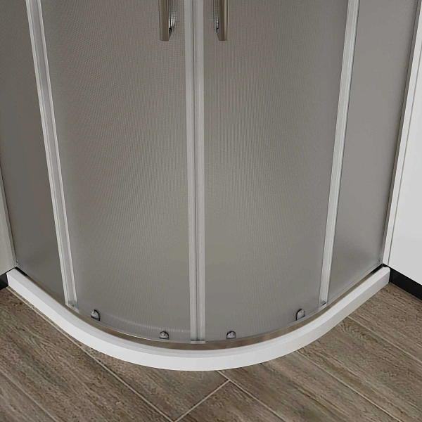 Душевой уголок Vincea City VSQ-5CT900MT, 900*900, хром, стекло текстурное