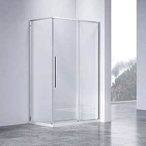 Душевой уголок Vincea Slim-N VSR-4SN9014CL, 1400*900, хром, стекло прозрачное