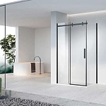 Душевой уголок Vincea Como-N VSR-4CN1012CLB, 1200*1000, черный, стекло прозрачное