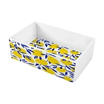 Omoikiri Mikura 76-Lemon Natceramic/white
