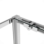 Душевой уголок Vincea Slim Soft VSR-1SS9010CL, 1000*900, хром, стекло прозрачное