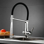 Смеситель для кухни под фильтрованную воду Santerika SAN.FKIT.01CR с гибким изливом