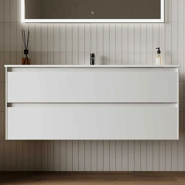 Тумба под раковину подвесная Sancos Cento CN120-1W, 121 см