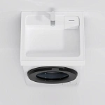 M85AWCC0602WG X-Joy, Раковина над стиральной машиной, литьевой мрамор, 60 см, белый глянец