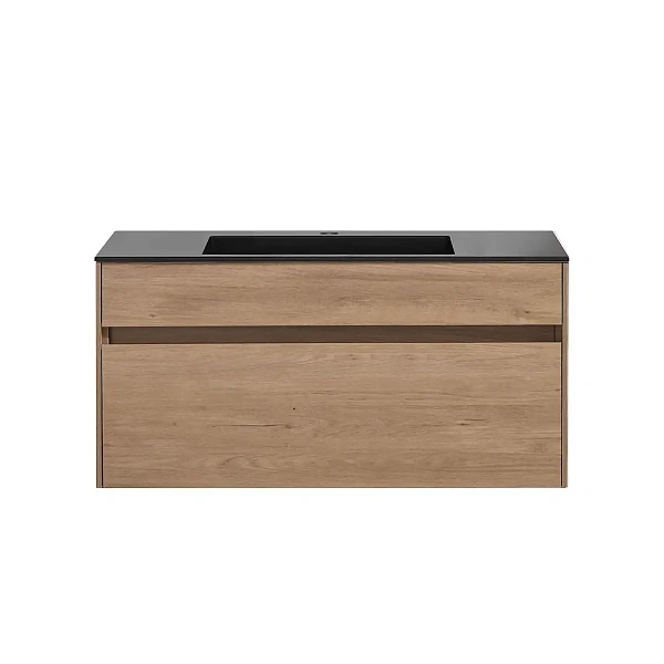 Тумба под раковину Vincea Chiara 1000 подвесная, 1 выкатной ящик soft-close, N.Oak
