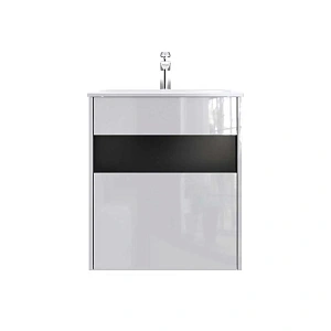 M8FFUX0601WG Func, База с нишей, 1 ящик (pull-out), 60 см, цвет белый глянец