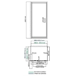 Душевой уголок WasserKRAFT Salm 90х90 см 27I03