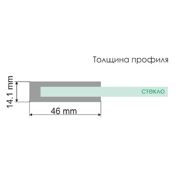 Душевая дверь WasserKRAFT Aller 120х200 см 10H05R