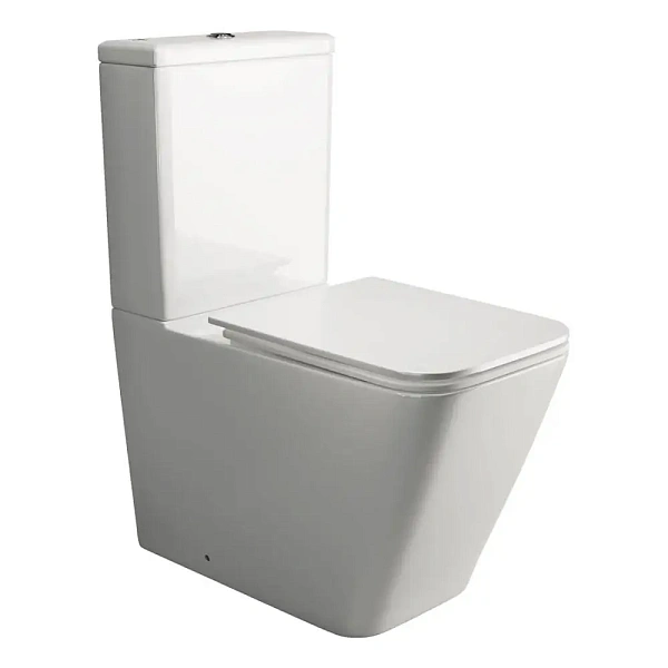 Унитаз-компакт Ceramica Nova Cubic CN1803 безободковый